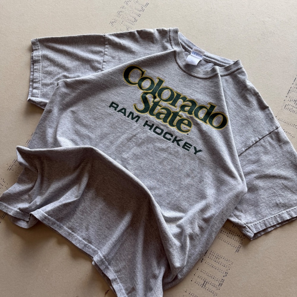 Y2K Colorado State Rams Hockey T-shirt